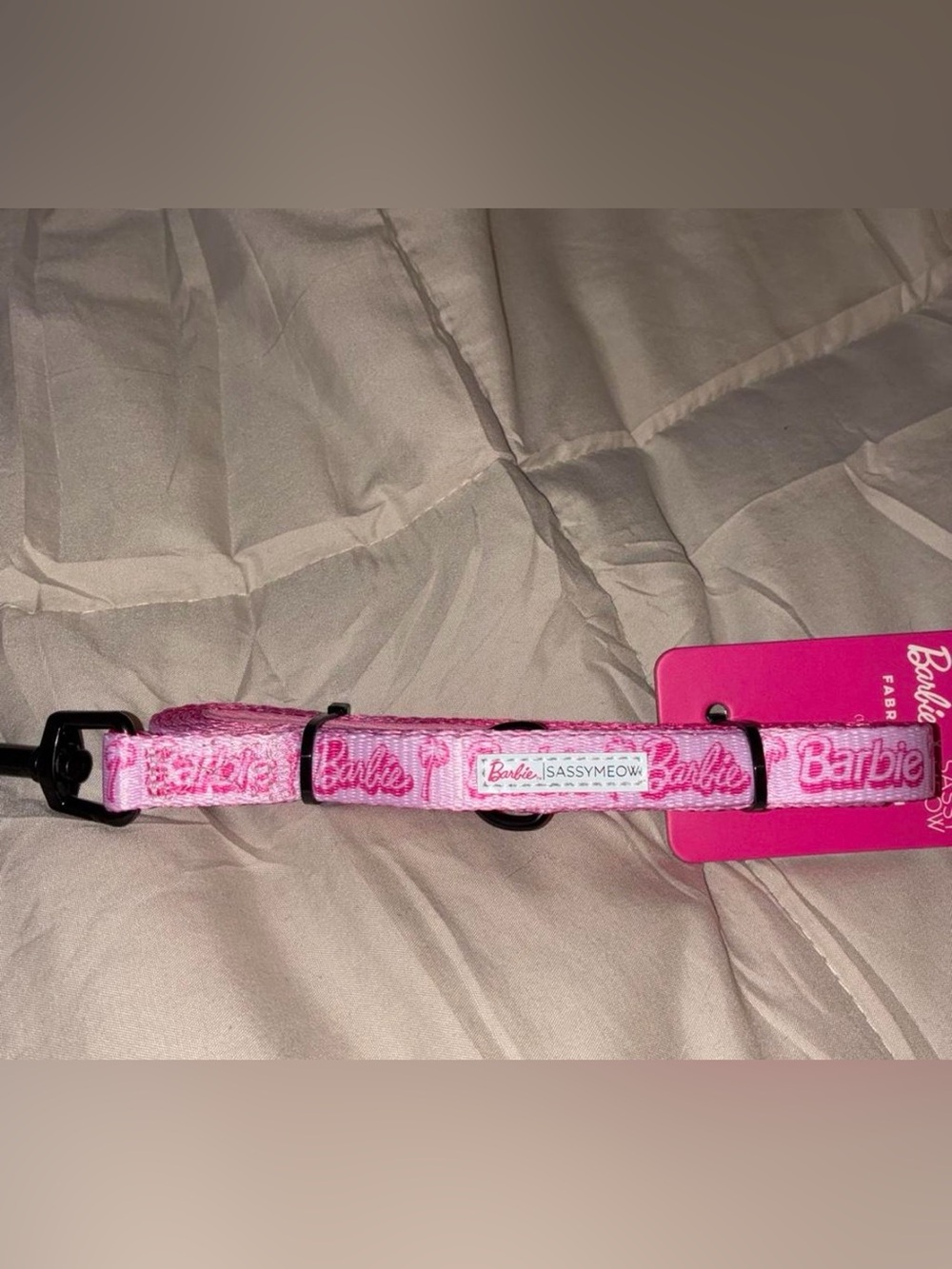 Barbie Pink pet leash